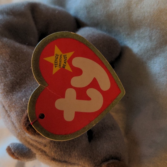 Teenie Beanie Babies Spike The Rhinoceros 1999 Ty - Picture 2 of 8